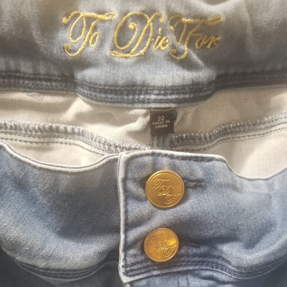 "To Die For"  High Rise  Stretch Jeans - Picture 7 of 15